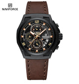 NF8051L Reloj naviforce para  hombre pulsera de cuero