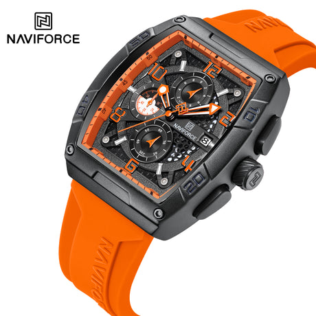 NF8052 Reloj Naviforce para caballero pulsera de caucho