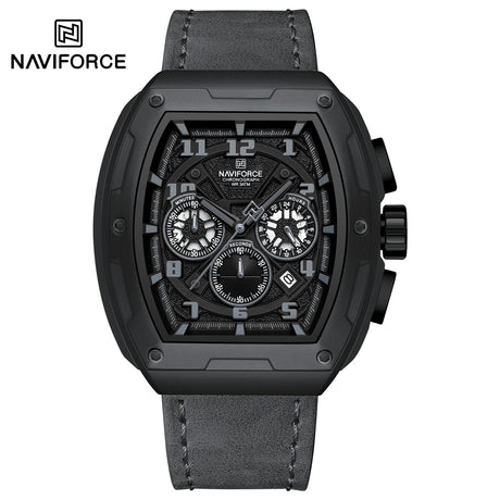 NF8053 Reloj Naviforce para caballero pulsera de cuero