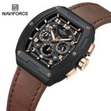 NF8053 Reloj Naviforce para caballero pulsera de cuero