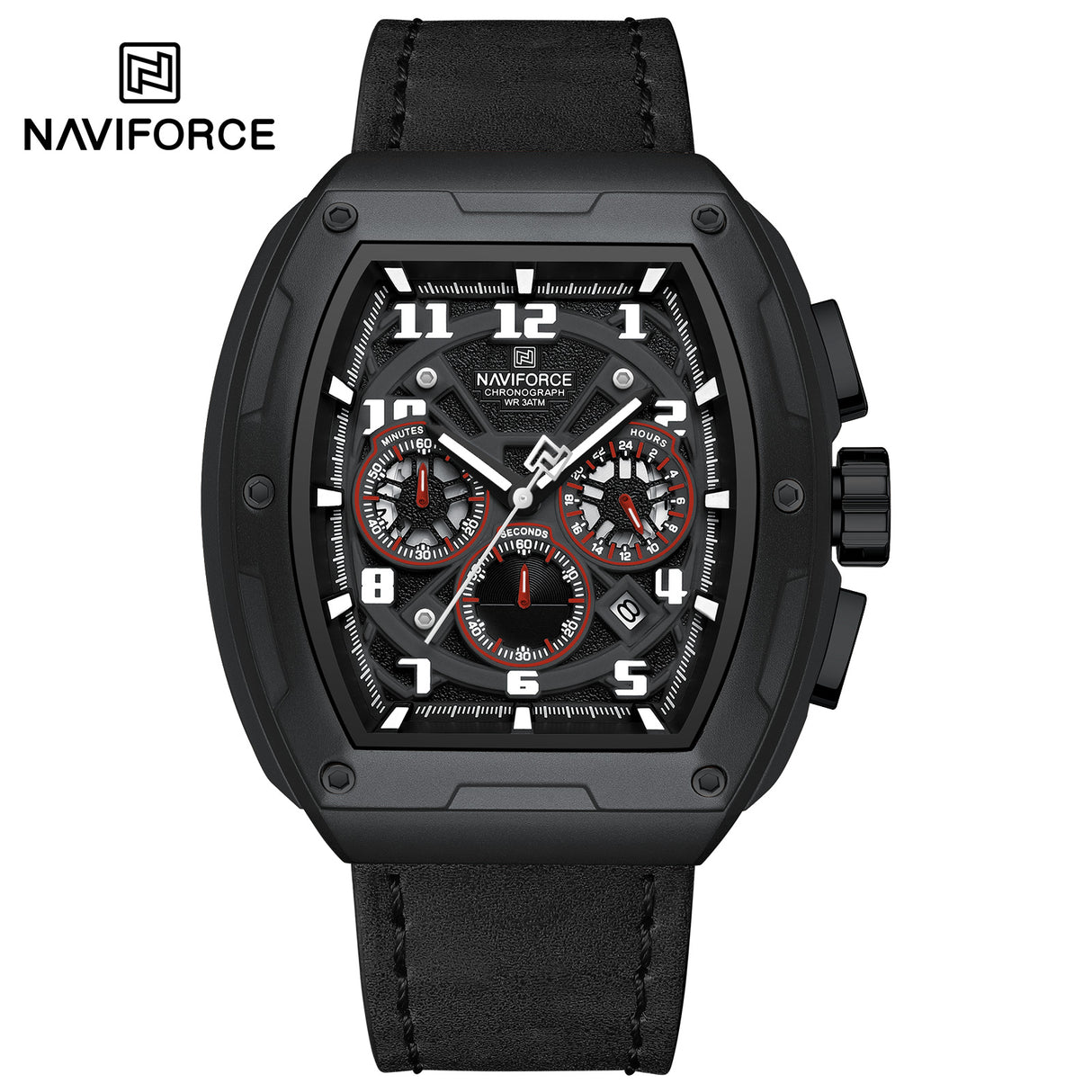 NF8053 Reloj Naviforce para caballero pulsera de cuero