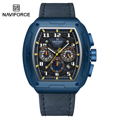 NF8053 Reloj Naviforce para caballero pulsera de cuero