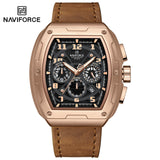 NF8053 Reloj Naviforce para caballero pulsera de cuero