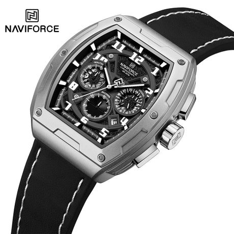 NF8053 Reloj Naviforce para caballero pulsera de cuero