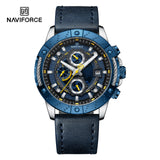 NF8055 Reloj Naviforce para caballero pulsera de cuero