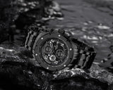 NF8056 Reloj Naviforce para hombres pulsera de acero inoxidable