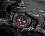 NF8056 Reloj Naviforce para hombres pulsera de acero inoxidable