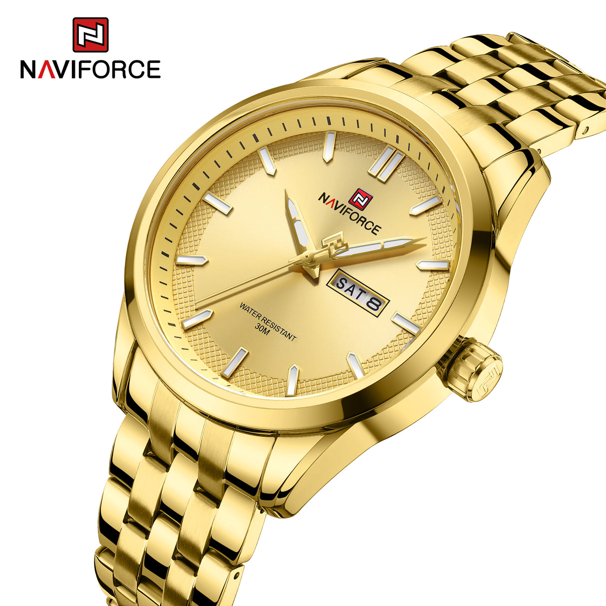 NF9203 Reloj Naviforce para Hombre Análogo Pulsera de Metal