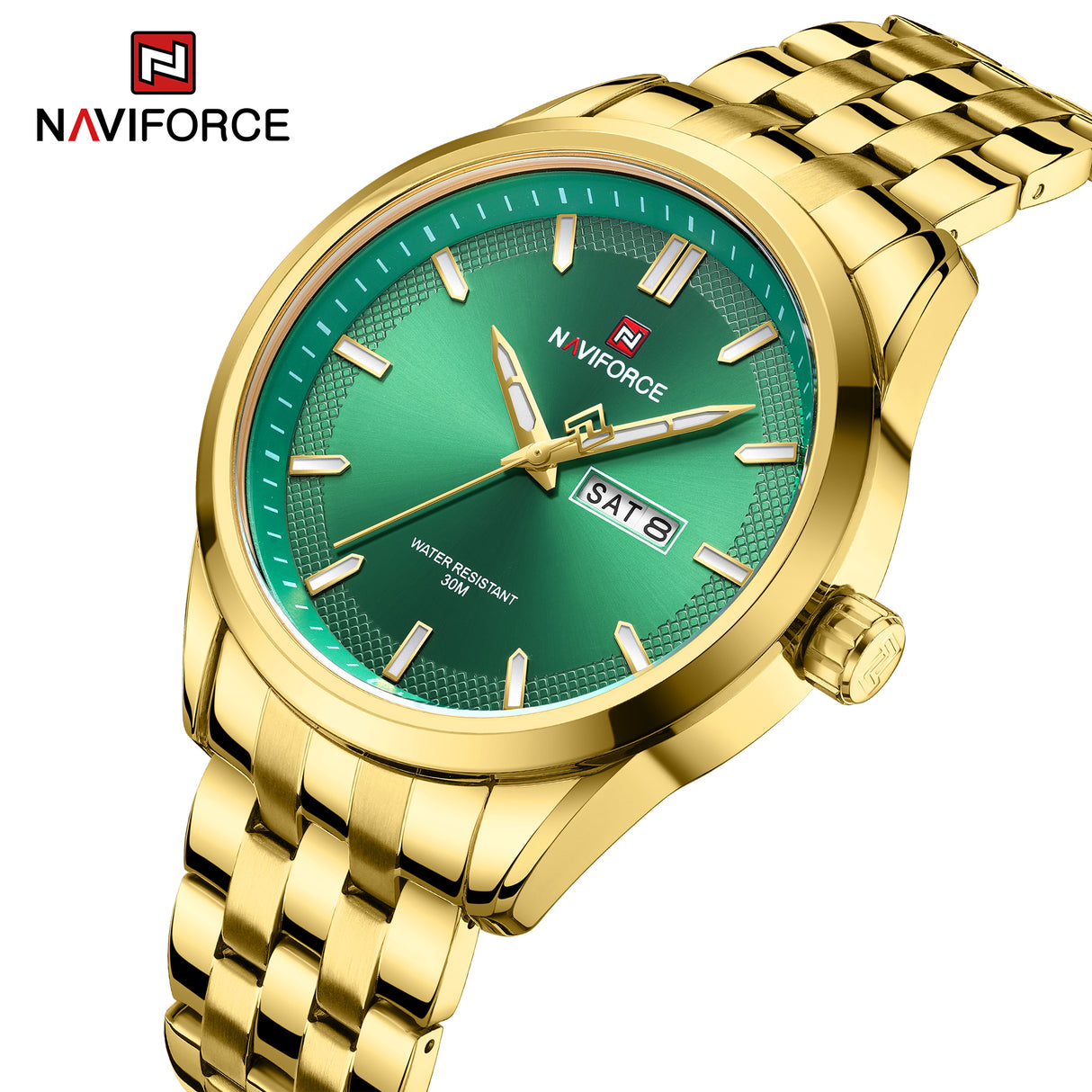 NF9203 Reloj Naviforce para Hombre Análogo Pulsera de Metal