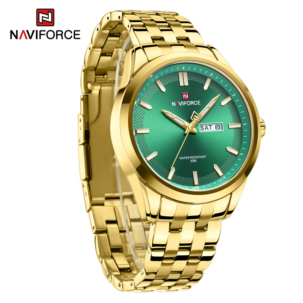 NF9203 Reloj Naviforce para Hombre Análogo Pulsera de Metal