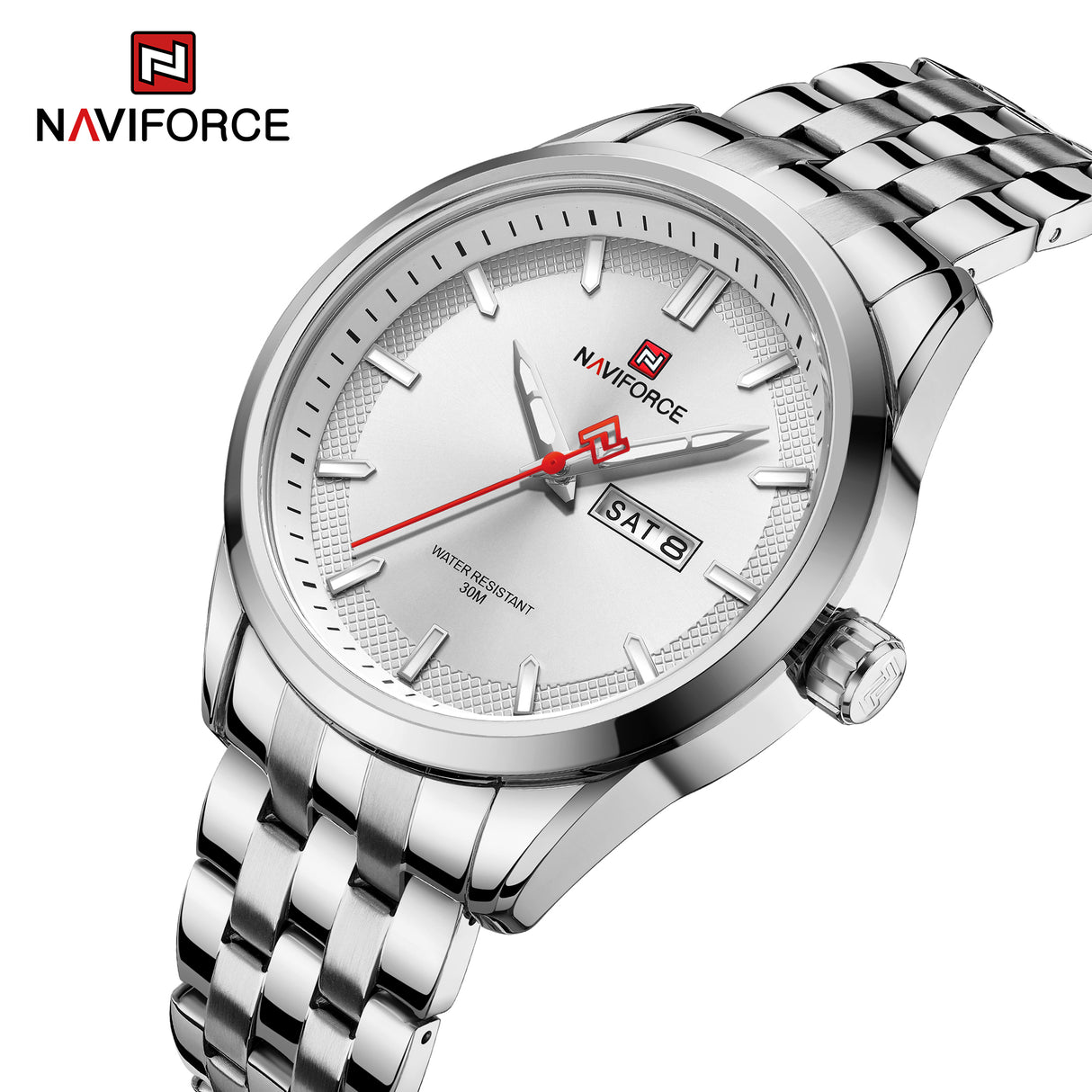 NF9203 Reloj Naviforce para Hombre Análogo Pulsera de Metal