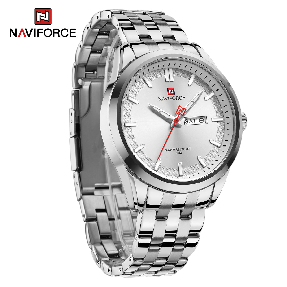 NF9203 Reloj Naviforce para Hombre Análogo Pulsera de Metal