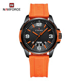 NF9215T reloj Naviforce para hombre pulsera de caucho