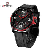 NF9215T reloj Naviforce para hombre pulsera de caucho