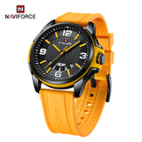 NF9215T reloj Naviforce para hombre pulsera de caucho