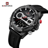 NF9223 Reloj Naviforce para hombre pulsera de caucho