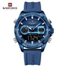 NF9223 Reloj Naviforce para hombre pulsera de caucho