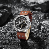 NF9224 Reloj Naviforce para hombre pulsera de cuero