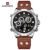 NF9224 Reloj Naviforce para hombre pulsera de cuero