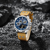 NF9224 Reloj Naviforce para hombre pulsera de cuero