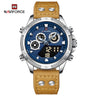 NF9224 Reloj Naviforce para hombre pulsera de cuero