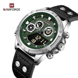 NF9224 Reloj Naviforce para hombre pulsera de cuero