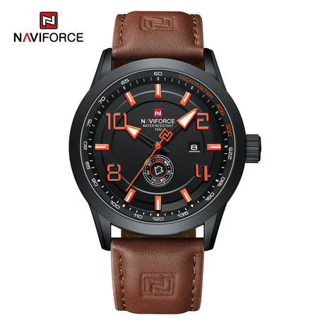 9229 Reloj Naviforce para caballero pulsera de cuero