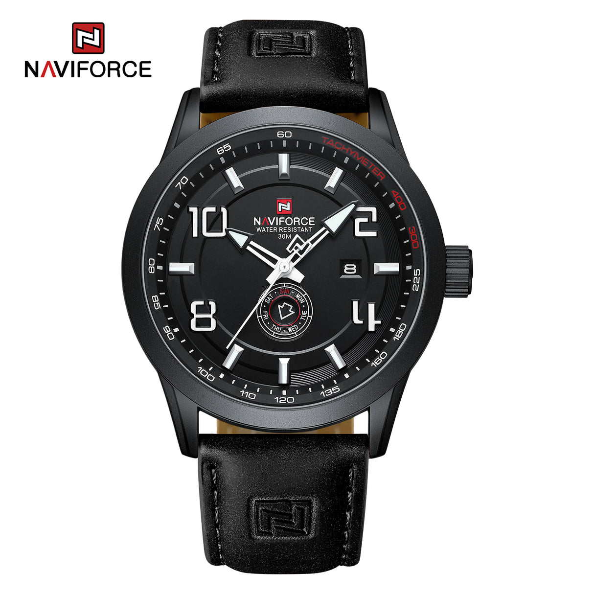 9229 Reloj Naviforce para caballero pulsera de cuero