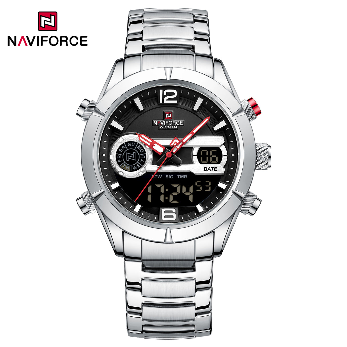 NF9232 Reloj Naviforce para hombre pulsera de metal