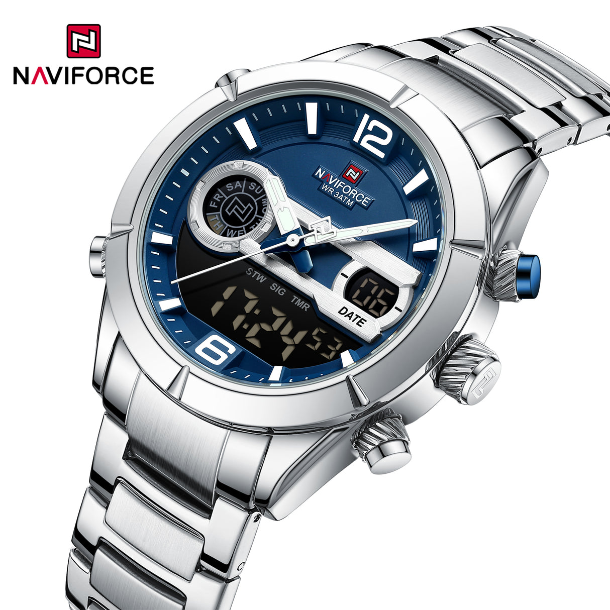 NF9232 Reloj Naviforce para hombre pulsera de metal