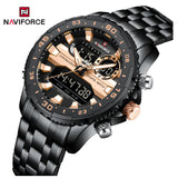 NF9234 Reloj Naviforce para hombre pulsera de metal