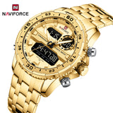 NF9234 Reloj Naviforce para hombre pulsera de metal