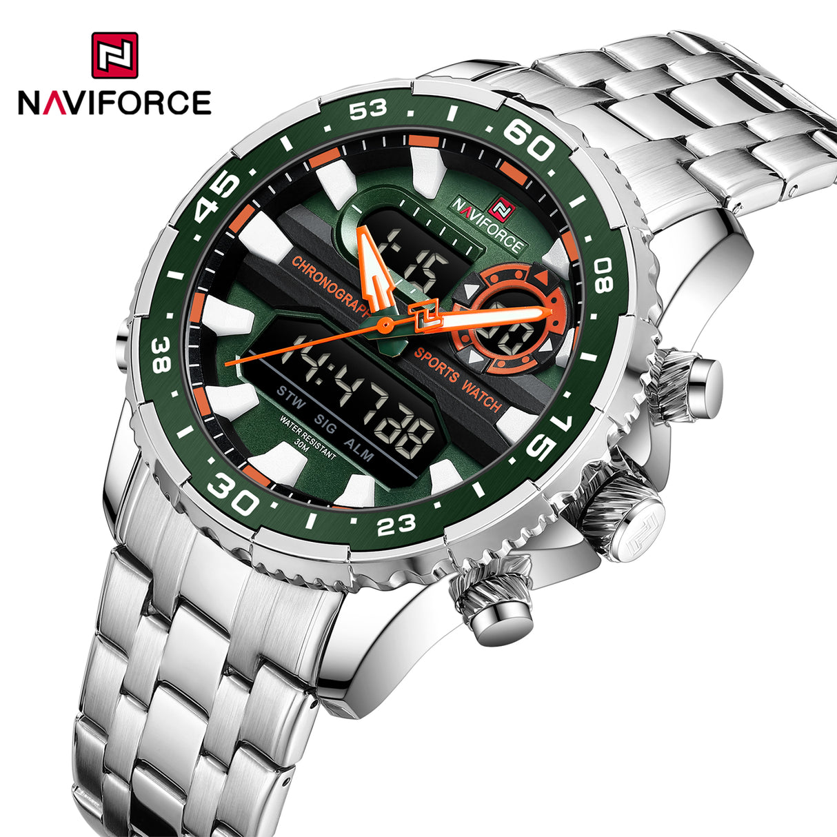 NF9234 Reloj Naviforce para hombre pulsera de metal