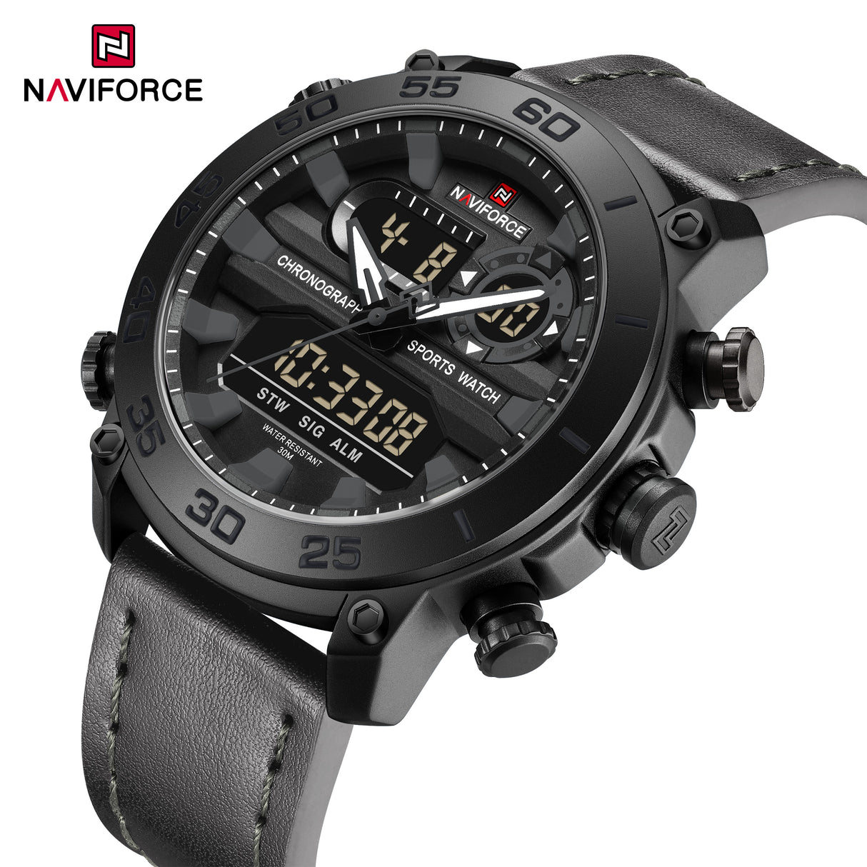 NF9235 Reloj naviforce para  hombre pulsera de cuero