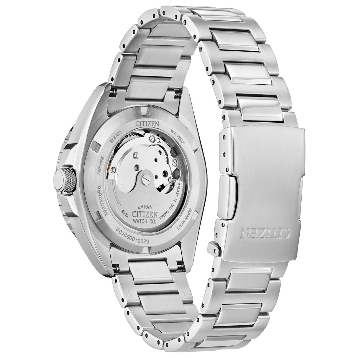 NH7531-50E Reloj Citizen Sport Automatic para Hombre pulsera de metal