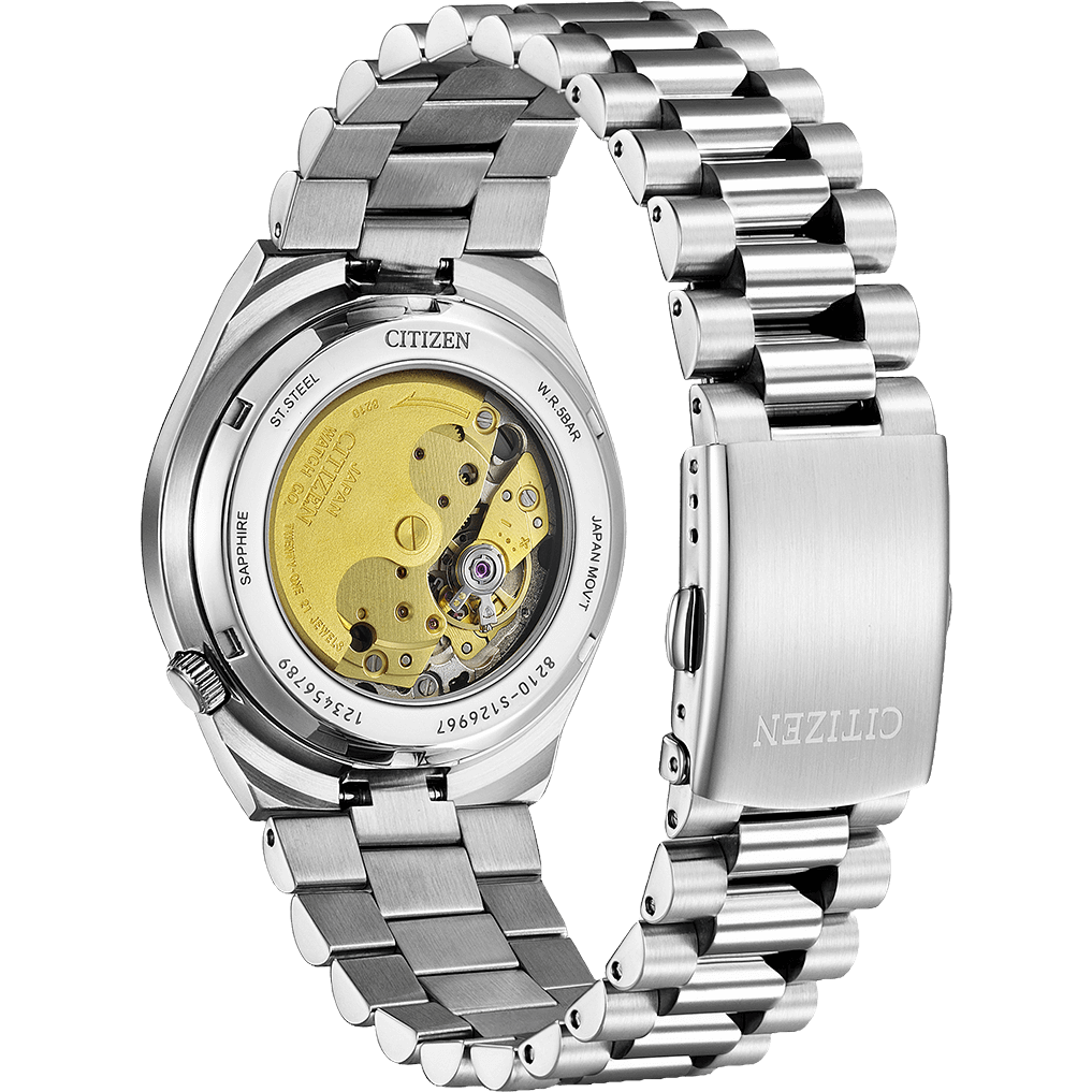 NJ0151-53W Reloj Citizen Tsuyosa de hombre pulsera de metal automático