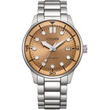 NJ0191-83X Reloj Citizen Mechanical de hombre correa de metal