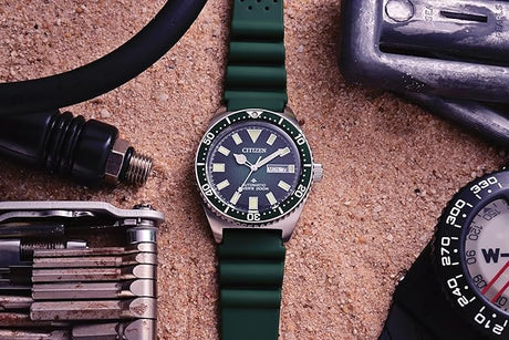 NY0121-09X Reloj Citizen para caballero pulsera de resina