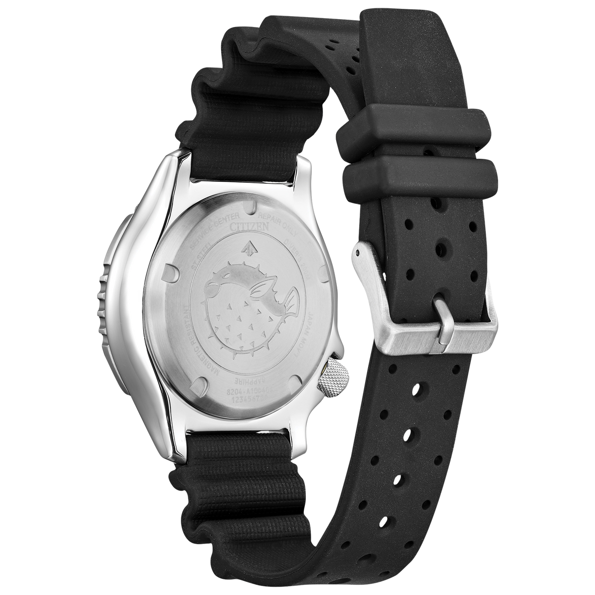 NY0130-08E Reloj Citizen para hombre pulsera de caucho