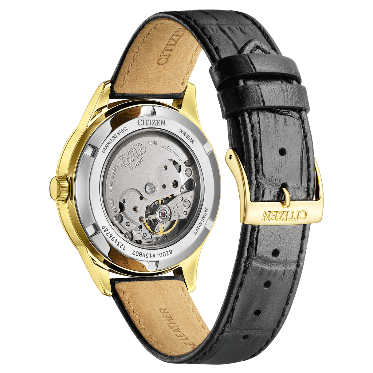 NY4059-09A Reloj Citizen de hombre banda de piel