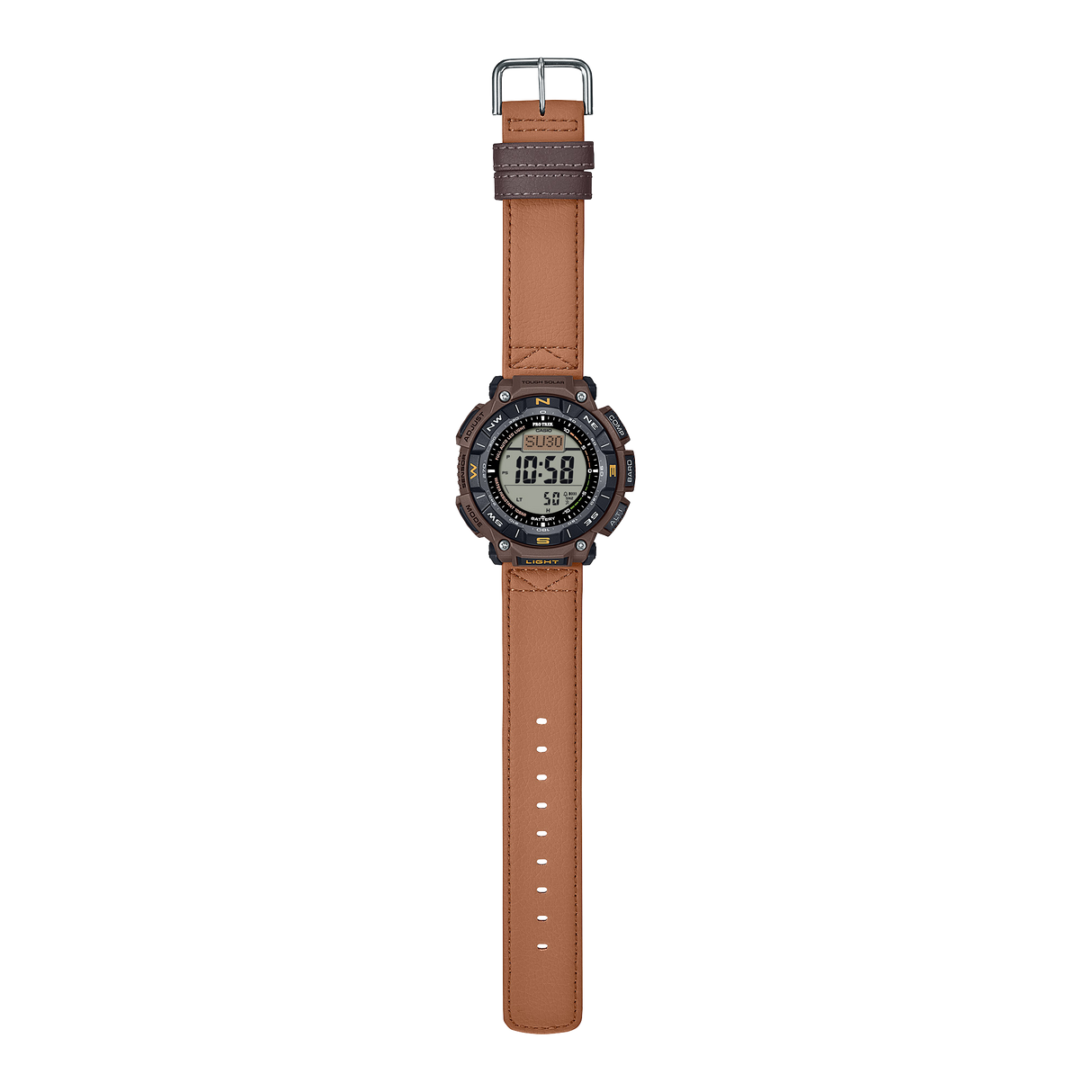 PRG-340 Reloj Casio Pro Trek para hombre pulsera de piel