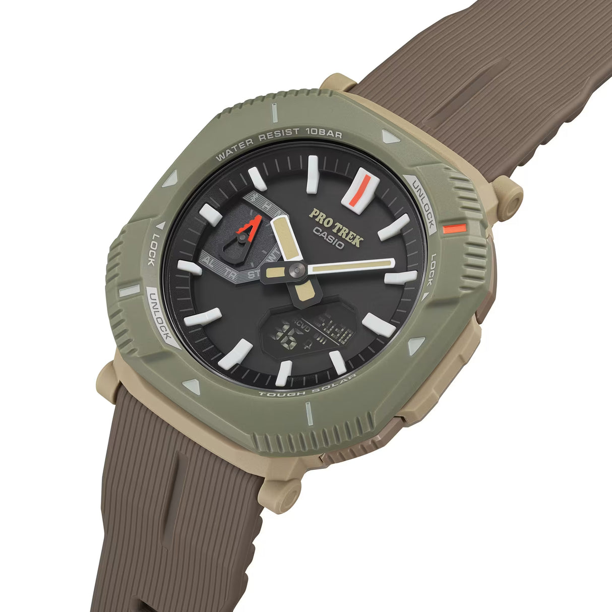 PRJ-B001 Reloj Casio ProTrek unisex correa de caucho