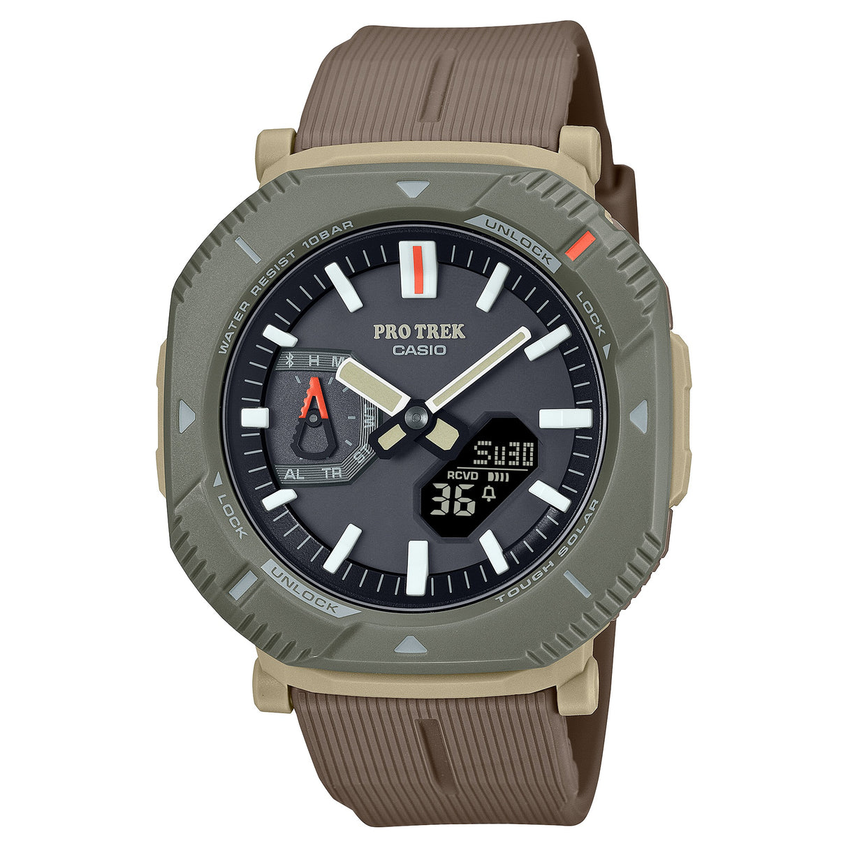 PRJ-B001 Reloj Casio ProTrek unisex correa de caucho
