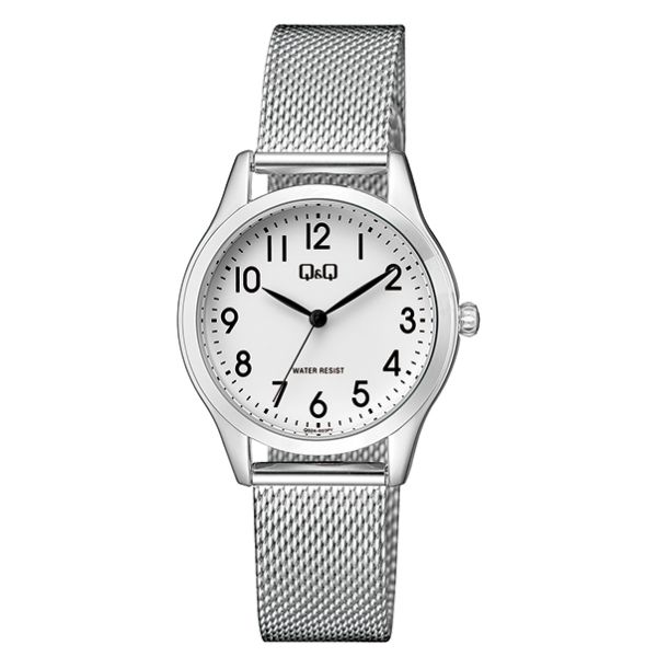 Q02A Reloj QQ Análogo para Mujer Pulsera Mesh