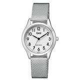 Q02A Reloj QQ Análogo para Mujer Pulsera Mesh