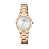 Q11A Reloj QQ Análogo para Mujer Pulsera de Metal