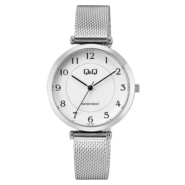 Q13A Reloj QQ Análogo para Mujer Pulsera Mesh