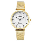 Q13A Reloj QQ Análogo para Mujer Pulsera Mesh