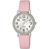 Q32B reloj QQ para mujer pulsera de cuero