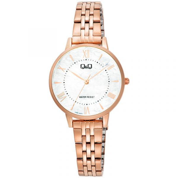 Q48B Reloj QQ para mujer Pulsera de metal